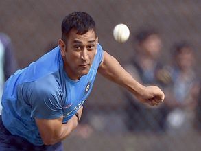 Video: MS Dhoni carries drinks during India-Bangladesh warm-up match