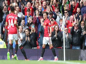 Josh Harrop creates history with Manchester United