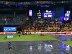 IPL 2017: Photos: Rain plays spoilsport during Eliminator between KKR and SRH