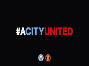Manchester football giants make joint donation to emergency fund