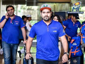 Photos: Mumbai Indians players reach Hyderabad ahead of IPL final