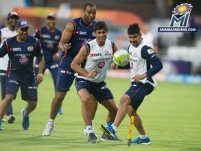 IPL 2017: Photos from MI's practice session ahead of Qualifier 2