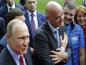 Vladimir Putin promises high-level preparations for upcoming football events