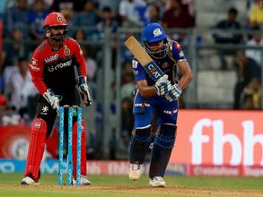 IPL 2017: Rohit Sharma's captain's knock helps MI beat RCB by 5 wickets