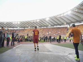Photos: Francesco Totti's final match in AS Roma colours
