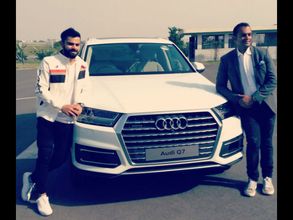 Virat Kohli thanks Audi India for upgrading his car collection