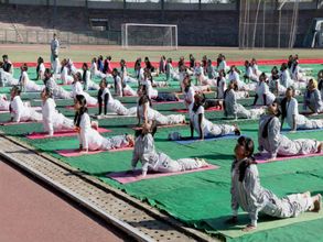 Coimbatore girl Vaishnavi shines in Asian yoga meet