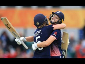 Women's World Cup: Match 5: Sciver, Knight centuries steer England to huge win against Pakistan