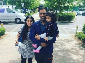 What is MS Dhoni doing ahead of Champions Trophy semi-final?