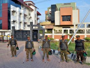 Champions Trophy: Extra security deployed outside MS Dhoni's house after final defeat
