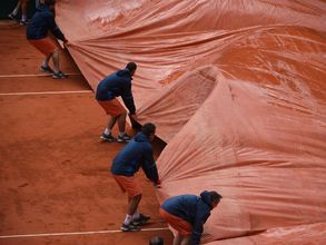 French Open: Rain pushes Nadal, Djokovic quarter-finals back to Wednesday