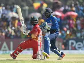 Solomon Mire's century guides Zimbabwe to historic win against Sri Lanka in one day battle