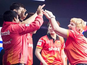 Ultimate Table Tennis: Shaze Challengers get the better of Dabang Smashers