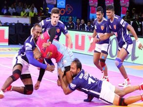 Pro Kabaddi League 2017: Dabang Delhi beat Jaipur Pink Panthers