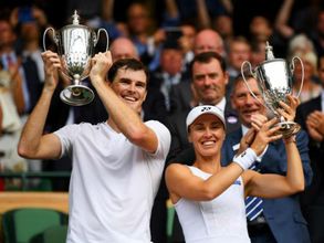 Martina Hingis-Jamie Murray win Wimbledon mixed doubles title