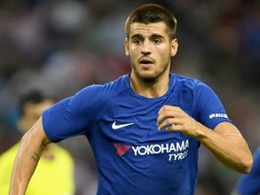 Antonio Conte urged supporters to give Alvaro Morata time to adapt