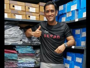 MS Dhoni launches first 'Seven' store in Ranchi, thanks fans for love and affection