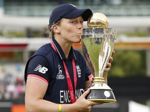 I can't stop smiling, says England captain Heather Knight