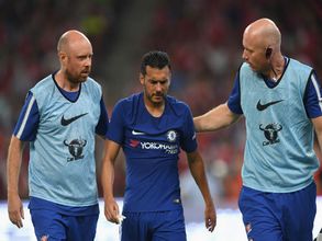 Chelsea attacker Pedro leaves pre-season camp after injury