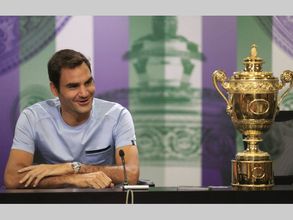 Roger Federer names his record 8th Wimbledon trophy as 'Arthur'