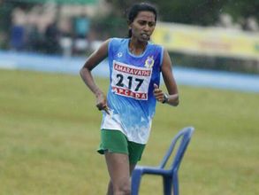 Soumya B bags race walk title, N V Sheena wins triple jump gold