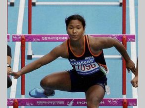 Swapna Barman on comeback wins gold, pledges for a job to run her ailing family