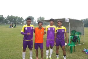 Babun Das has two opponents, defenders and poverty