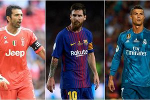 Buffon, Messi, Ronaldo up for UEFA Men's Player of the Year award