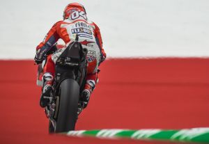 Dovizioso sets early pace for Ducati in Austria
