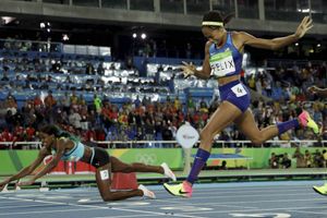 Bittersweet bronze sees Felix equal Bolt, Ottey