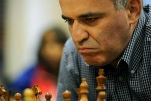 Garry Kasparov goes down to Russian GM