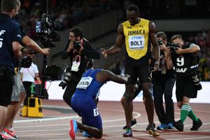 IAAF: Justin Gatlin stuns Usain Bolt to win 100m world title, bows down to 'the greatest'