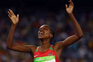 Kipyegon adds world title to Olympic gold