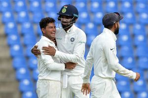 3rd Test, Day 2: Hardik Pandya, Kuldeep Yadav shine as India dominate spiritless Sri Lanka