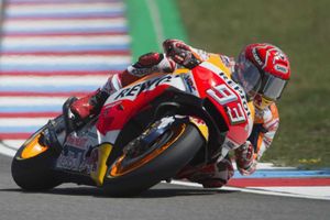 Marquez storms to third straight pole