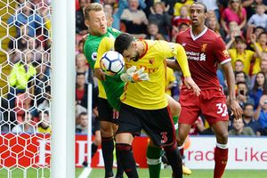 Watford 3 Liverpool 3: Late Britos header denies Klopp's men