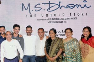 Reliving Dhoni's untold story on the milestone day