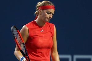 Kvitova crashes out at Connecticut Open as Babos stuns Mladenovic