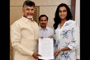 PV Sindhu takes charge as Deputy Collector in Andhra Pradesh Government