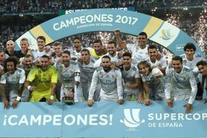 Ronaldo-less Real win Super Cup