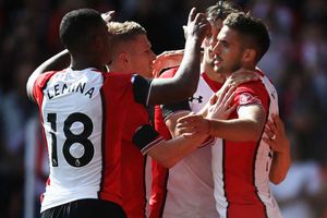 Southampton 3 West Ham 2: Austin settles five-goal thriller with late spot-kick
