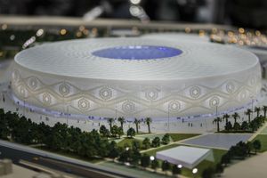 Qatar unveils its largest ever stadium model