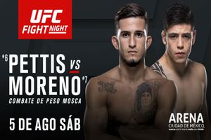 UFC Fight Night 114: Pettis Vs Moreno results, Mexico City, August 5, 2017