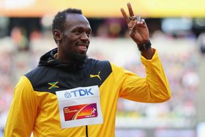 Bolt leads Jamaica home in penultimate race