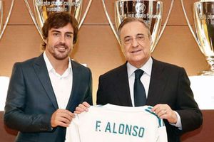 Fernando Alonso becomes honorary member at Real Madrid