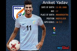 FIFA U17 World Cup: Auto-rickshaw driver's son Aniket Yadav eyes good show for India