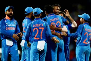 1st ODI: Dhoni, Pandya, spinners take India to stunning win over Australia in rain-curtailed match