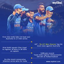 India Vs Australia, 3rd ODI: Virat Kohli and boys made these records in Indore
