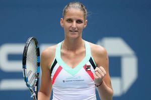 Pliskova rallies at US Open as Rogers makes history