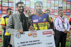KPL: Mysuru Warriors and Bijapur Bulls in a record-breaking clash